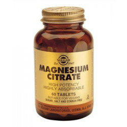 Buy Solgar (slang) magnesium citrate tablets No. 60