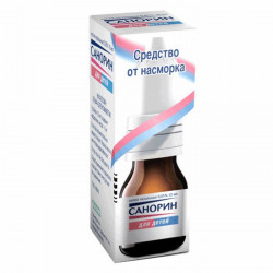 Buy Sanorin drops nasal children dropper bottle 0.05% 10ml