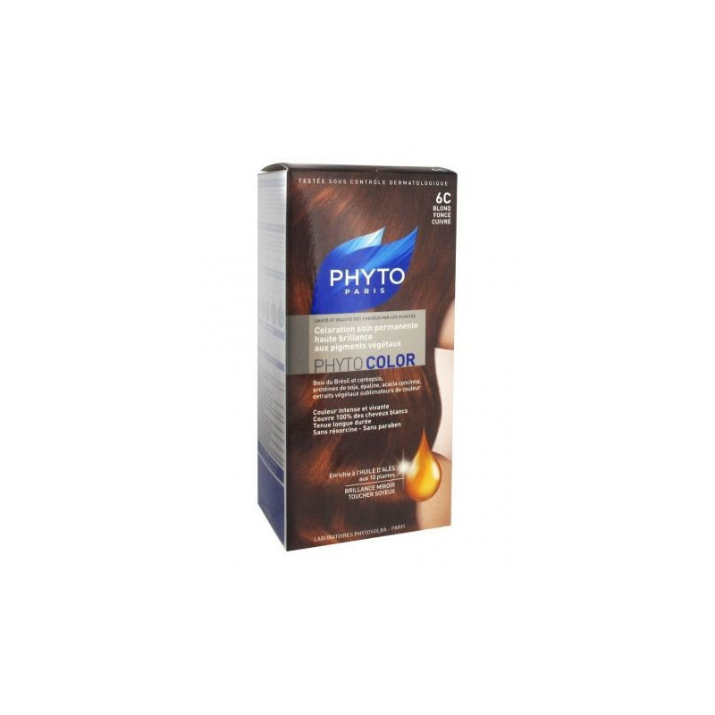 Buy Phyto (phyto) phytocorer 6c hair color dark copper blond