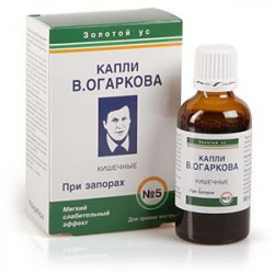 Buy Ogarkov drops number 5 (for constipation) 50ml