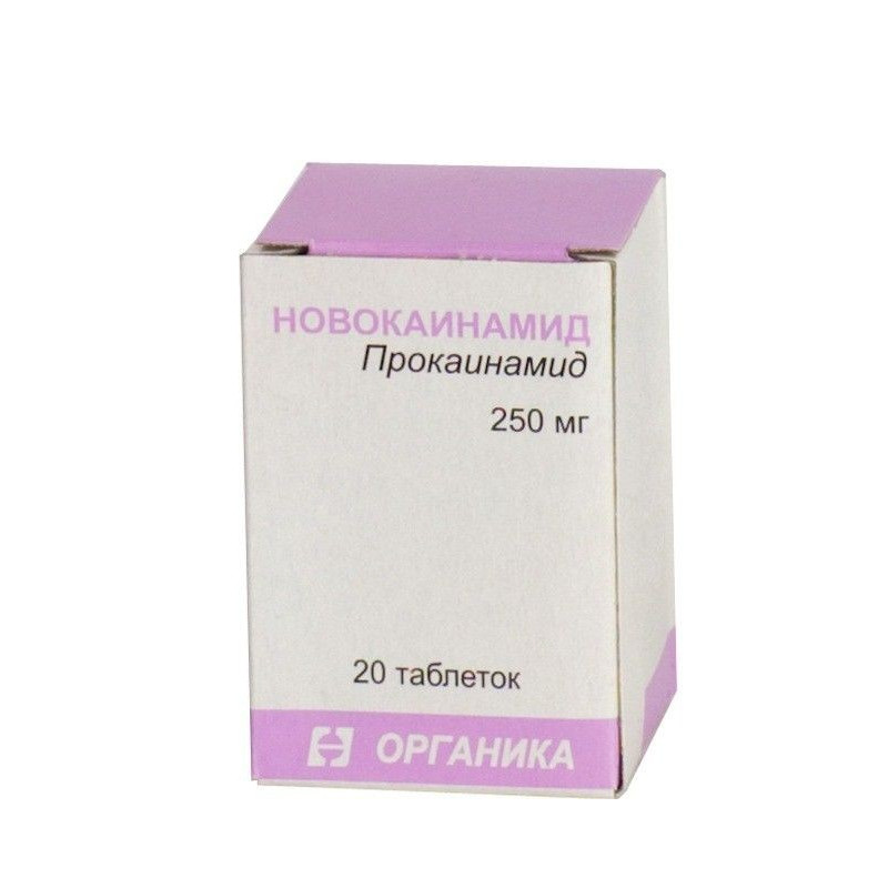 Buy Novokainamid tablets 250mg №20