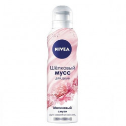 Buy Nivea (nivey) mousse for the soul raspberry silk smoothie 200ml