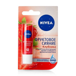 Buy Nivea (nivey) lip balm strawberry 4.8g
