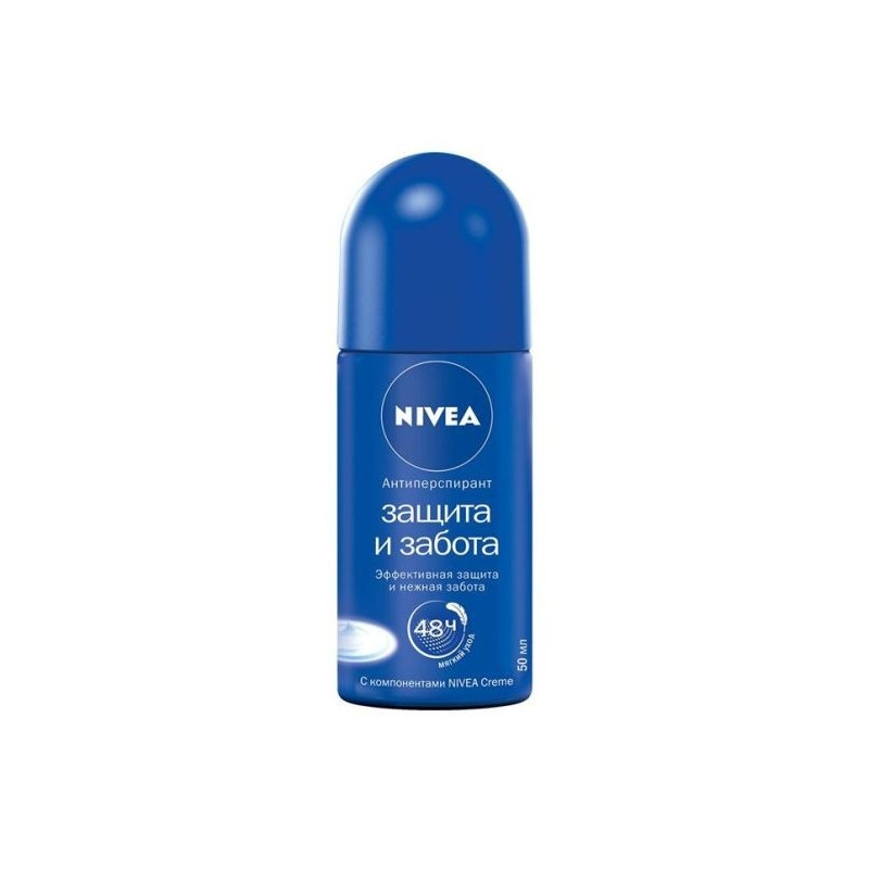 Buy Nivea (nivey) deodorant roll protection and care 50ml