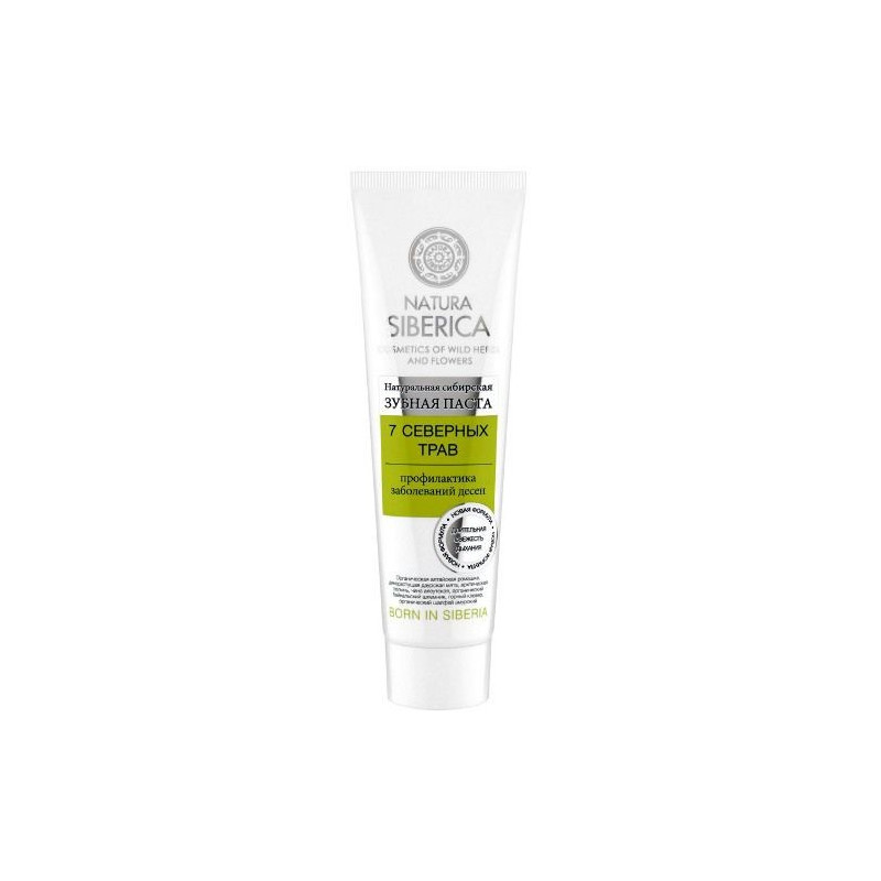 Buy Natura siberica (Siberian nature) toothpaste 7 northern herbs 100g