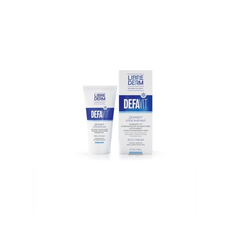 Buy Librederm (librederm) DeFavit Cream regenerating and soothing 50ml tube