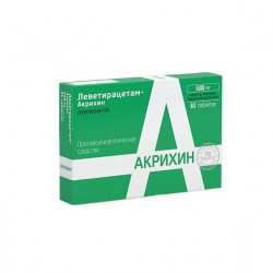 Buy Levetiracetam tablets 500mg №30