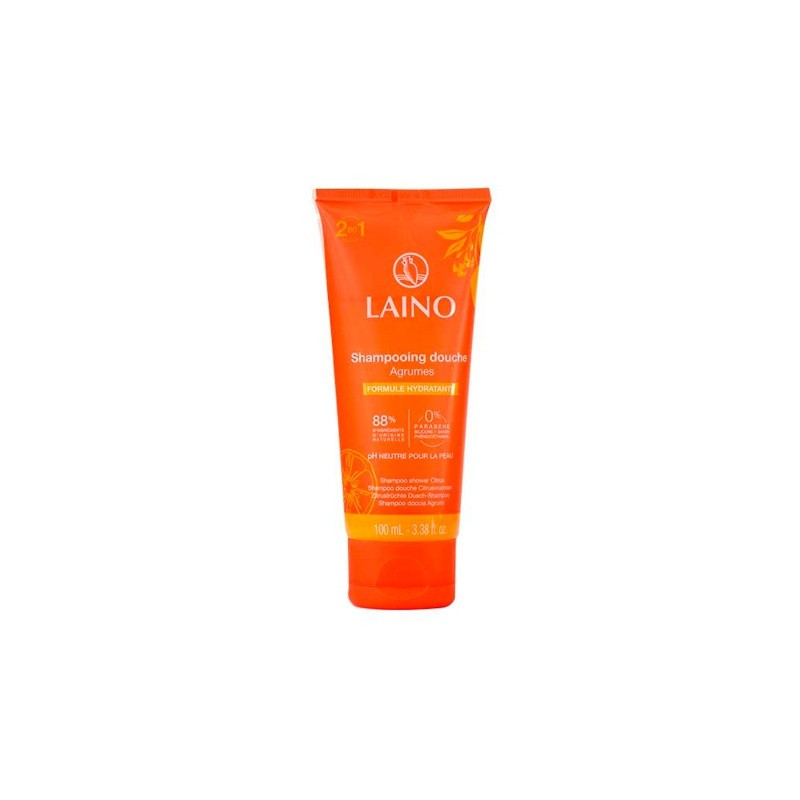 Buy Layno (lano) shampoo for hair and body citrus freshness 100ml