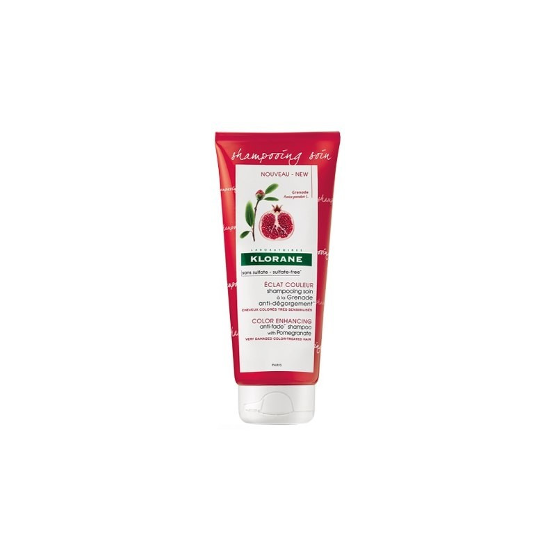 Buy Klorane (Kloran) shampoo with pomegranate against hair color loss 200ml