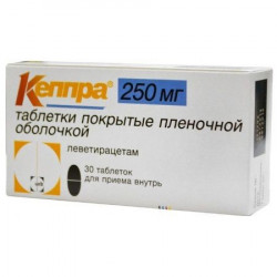 Buy Keppra coated tablets 250mg №30