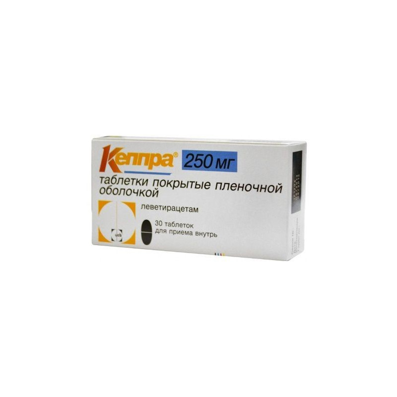 Buy Keppra coated tablets 250mg №30