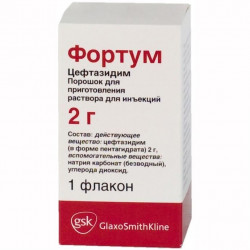 Buy Fortum powder for injection 2000mg bottle number 1