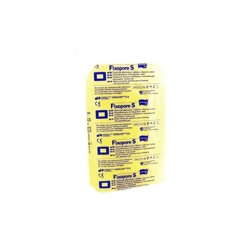 Buy Fixopore s matopath dressing with absorbent pad 8x15 cm №1