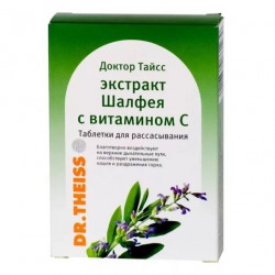 Buy Dr. tayss sage extract with vitamin C tablets number 24