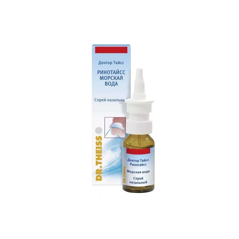 Buy Dr. Tayse rhinotisse spray nasal sea water 0.1% bottle 20 ml