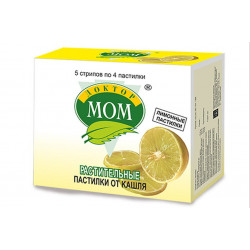 Buy Dr. mom pastilles cough number 20 lemon