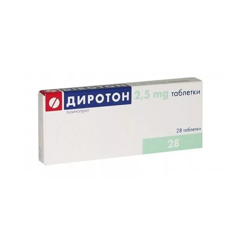 Buy Diroton tablets 2,5mg №28