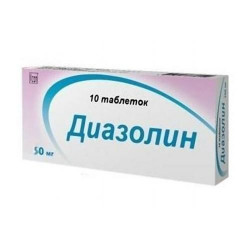 Buy Diazolin tablets 50mg №10