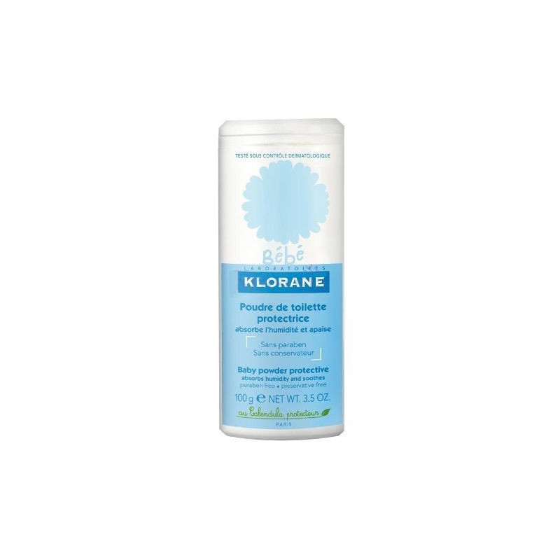 Buy Klorane (kloran) bebe powder with calendula extract 100g