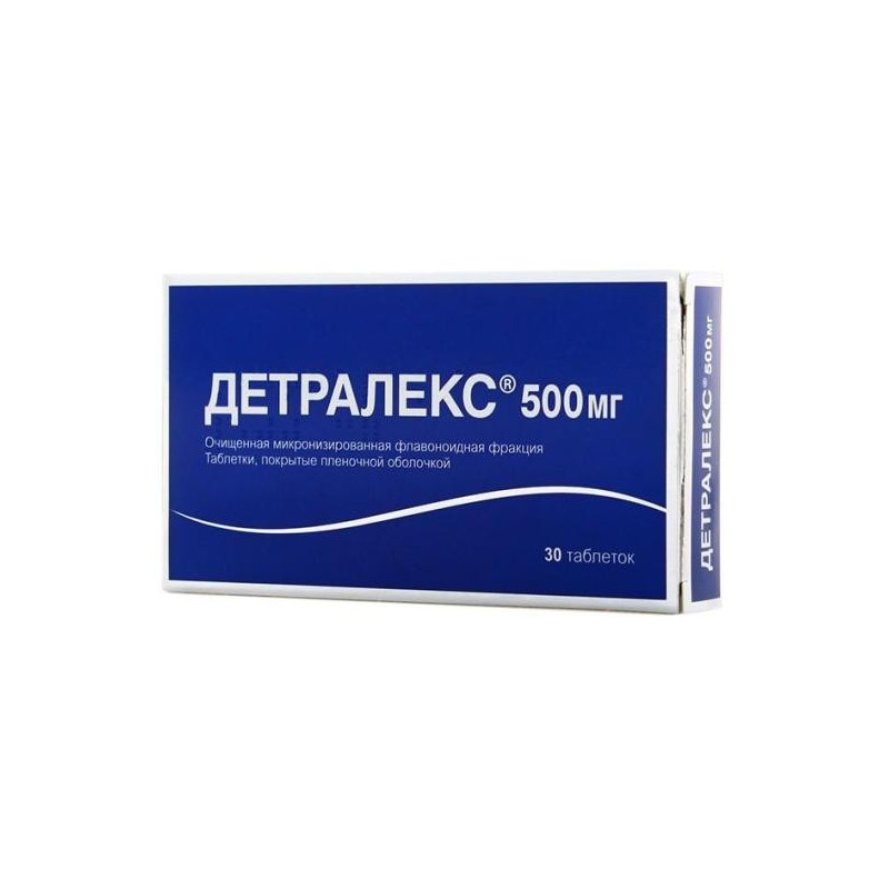 Buy Detraleks coated tablets 500mg №30