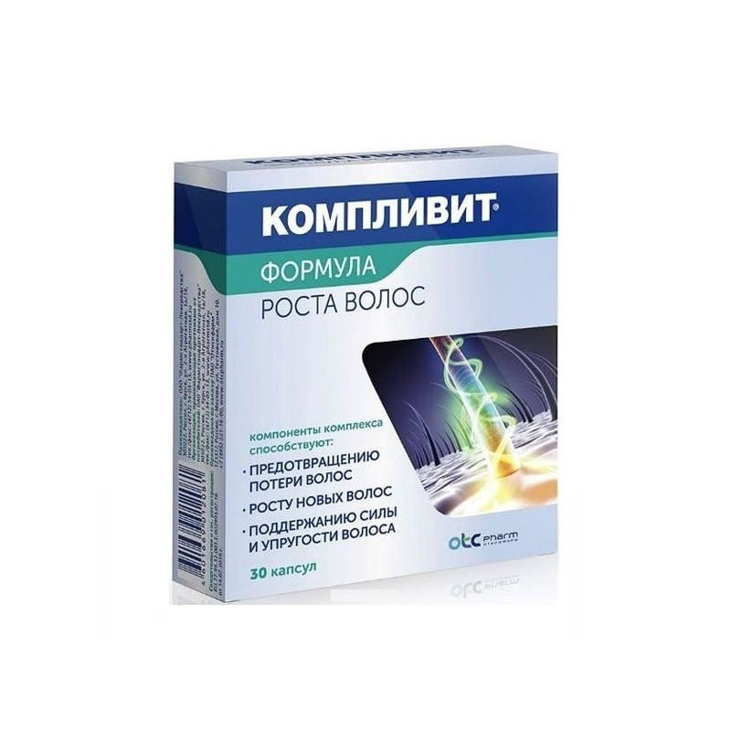 Buy Complivit hair growth formula capsules number 30