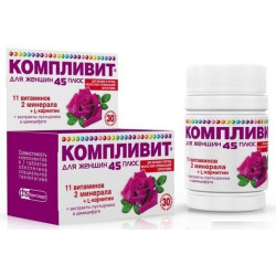 Buy Complivit 45+ for women tablets coated №30