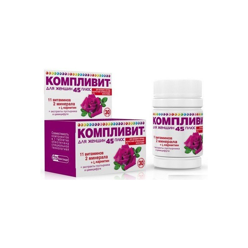 Buy Complivit 45+ for women tablets coated №30