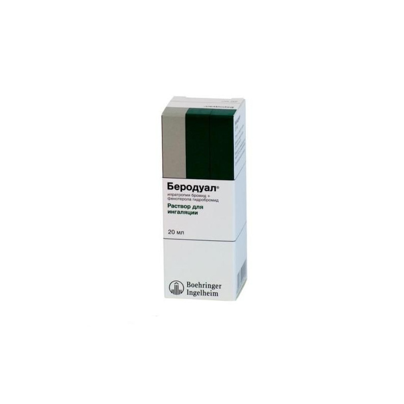 Buy Berodual solution for inhalation vial 20ml