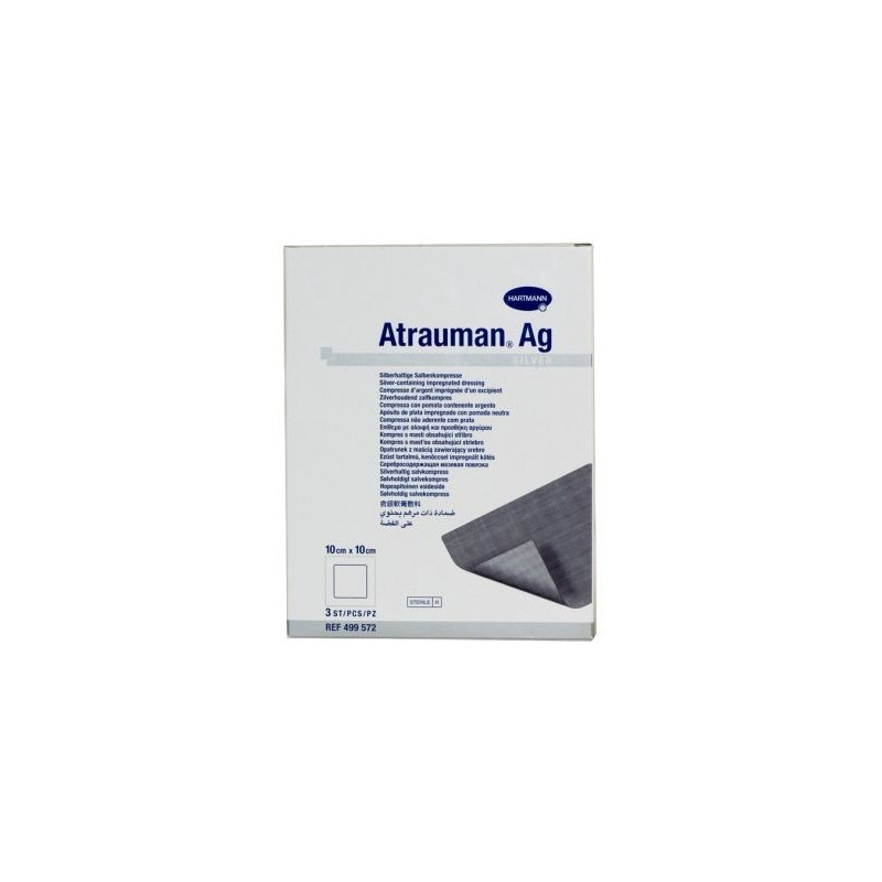 Buy Atrauman ag (atrauman) ointment dressing with silver 10x10 №3