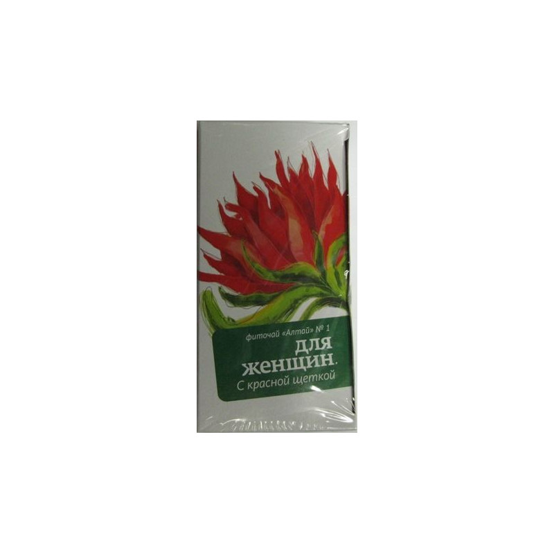 Buy Altai Phytotea №1 for women red brush filter pack 2g n20