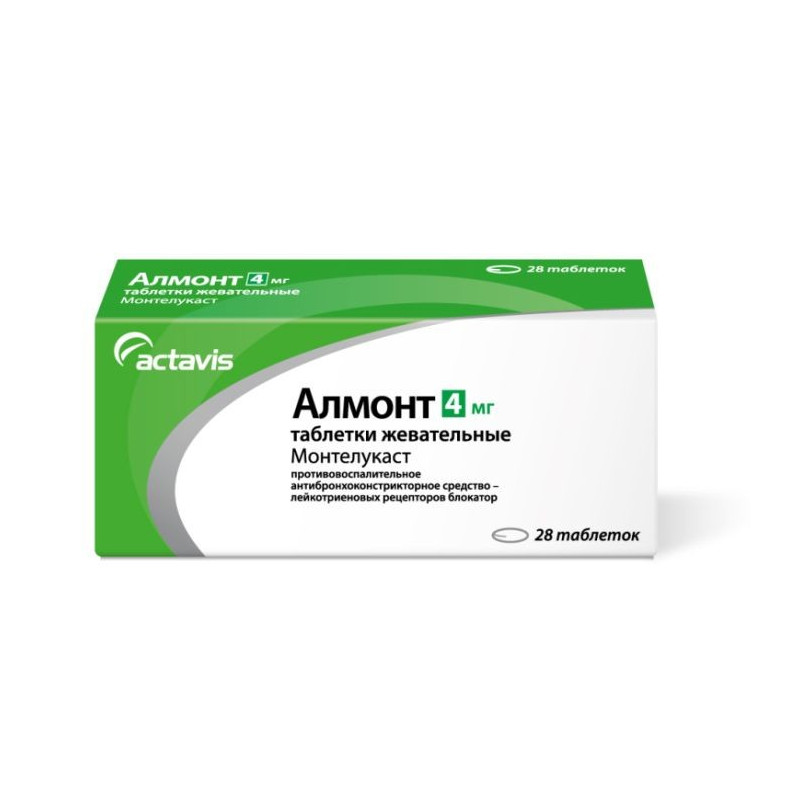 Buy Almont Chewable Tablets 4mg №28