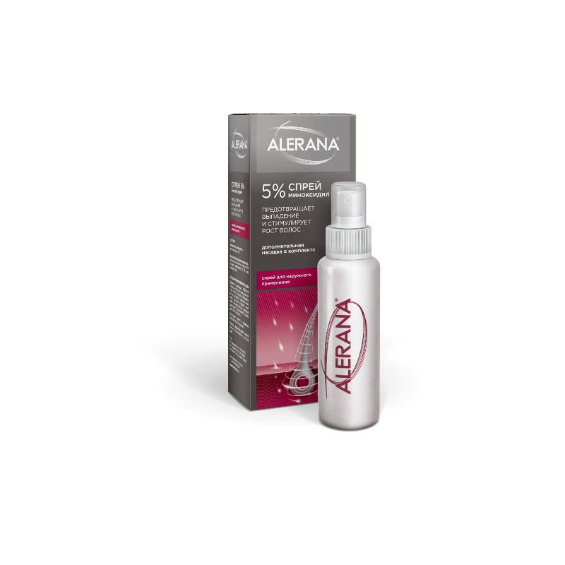 Buy Alerana (Alerana) spray for external use 5% 60ml