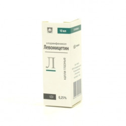 Buy Levomitsetin eye drops 0.25% 10ml