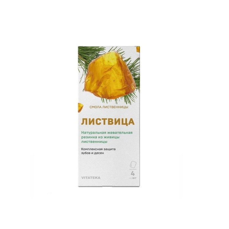 Buy Vitateka (Vitateca) tar larch natural tablets 800mg No. 4