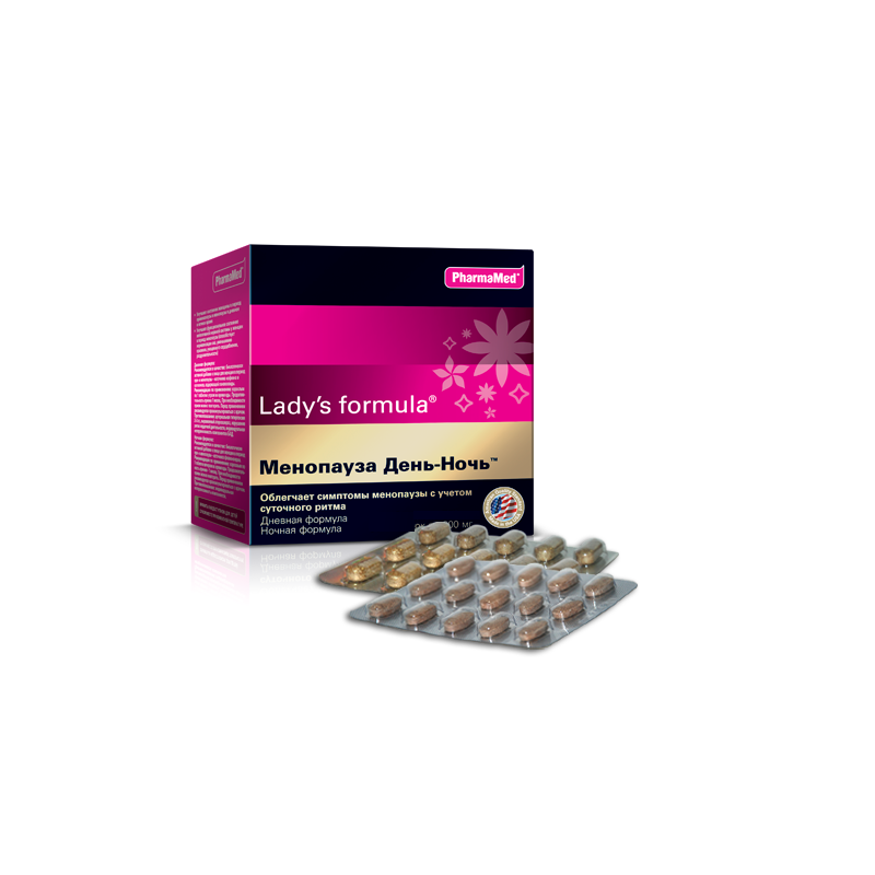 Buy Lady-with the formula menopause day-night pill number 15 + 15