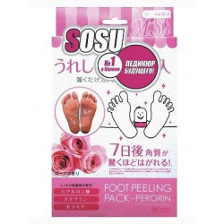 Buy Sosu (suck) socks for a pedicure rose scent 2 pairs