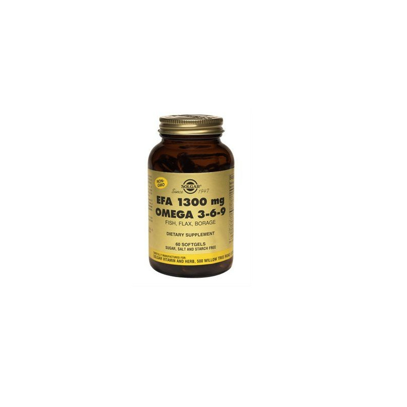 Buy Solgar (slang) ezhk 1300 omega 3-6-9 capsules No. 60