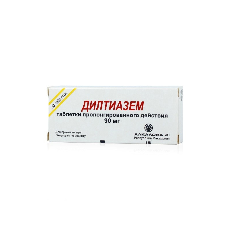 Buy Diltiazem tablets 90mg №30