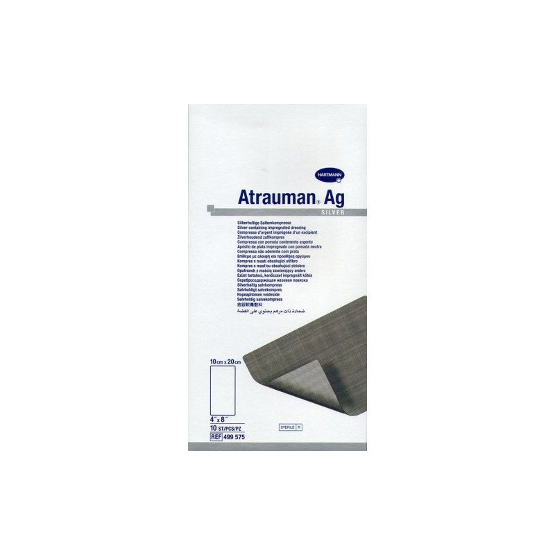 Buy Atrauman ag (atrauman) ointment dressing with silver 10x20sm №3