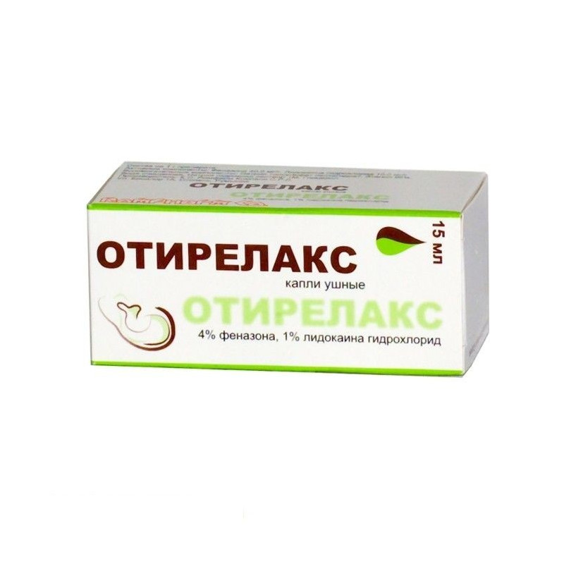 Buy Otirelax ear drops 17.1g bottle / dropper 15ml