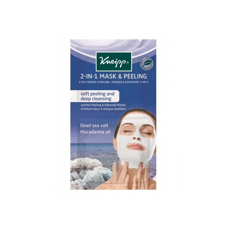 Buy Kneipp (Kneipp) mask-scrub cleansing 2in1 salt of the dead sea 2 * 8ml