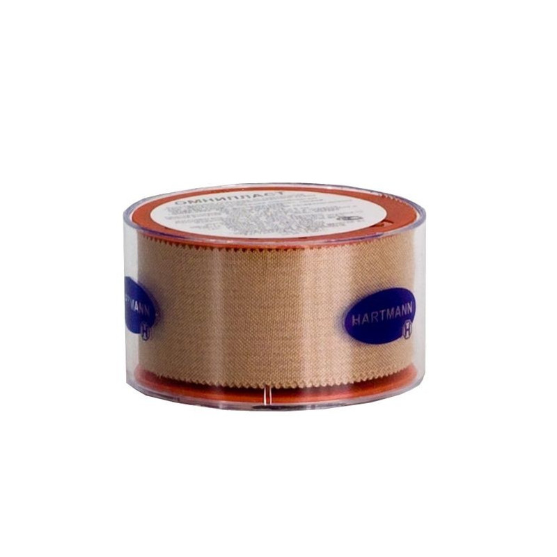Buy Omniplast (omniplast) adhesive tape from textile fabric 5m * 2.5cm