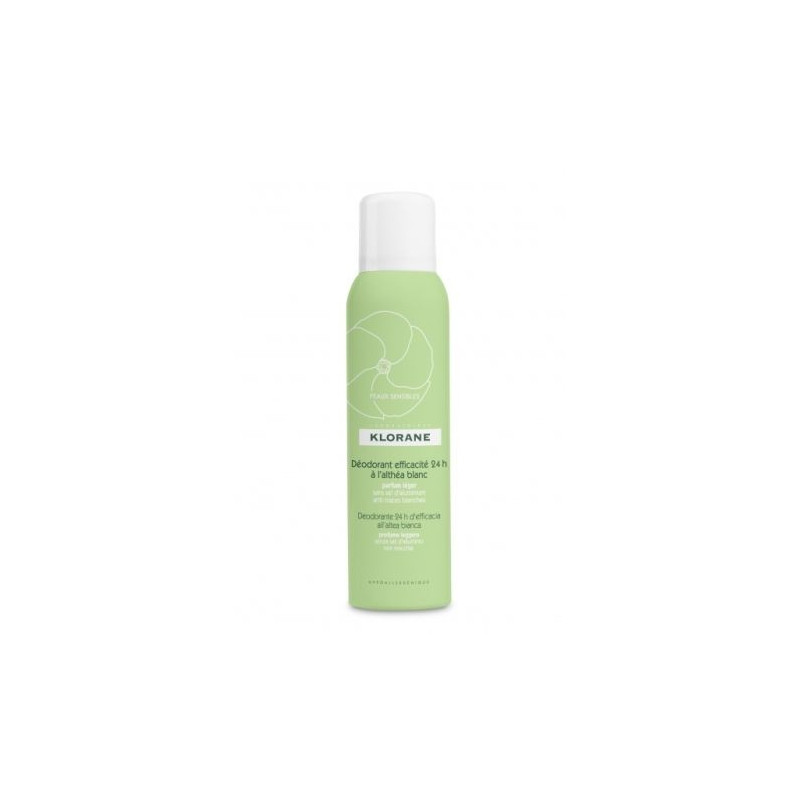 Buy Klorane (Cloran) deodorant spray 24 hours of efficacy white marsh mallow 125ml