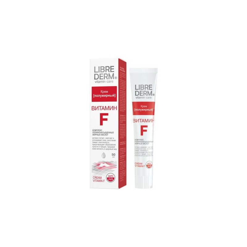Buy Librederm (liberderm) vitamin f cream bold 50ml
