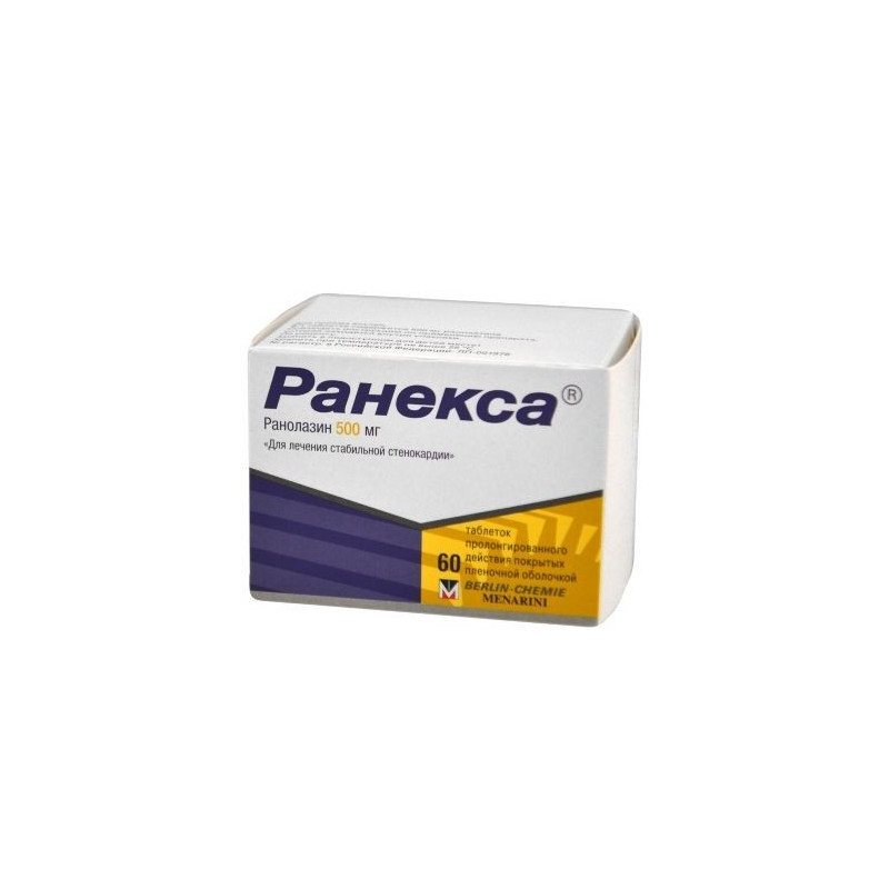 Buy Ranex Extended-release Tablets 500mg №60