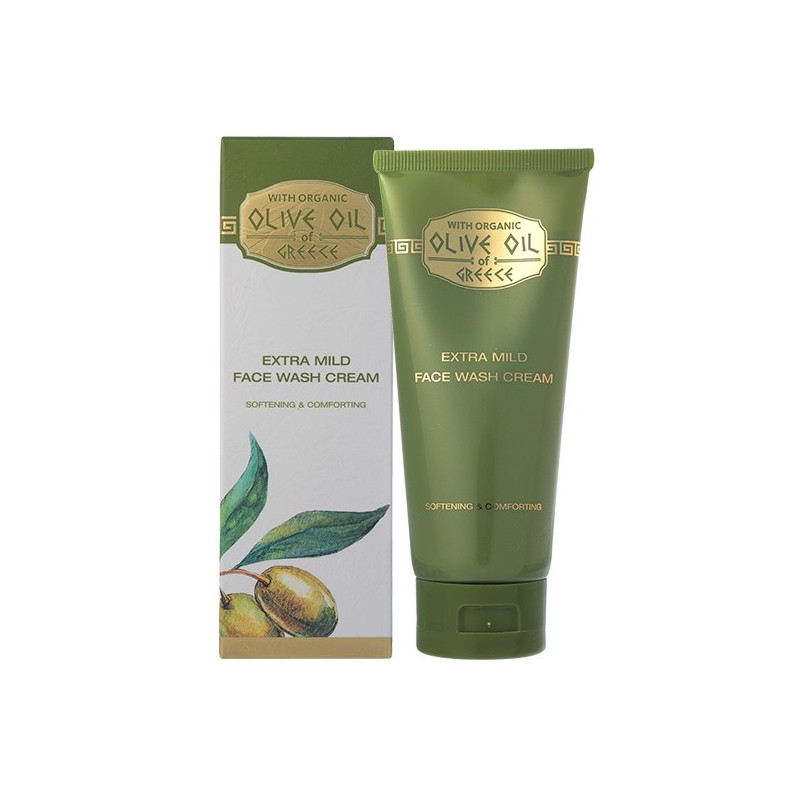 Buy Olive oil of greece (Olive oil of Greece) Extra Soft Face Wash Cream 100ml