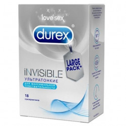 Buy Durex condoms invisible №18