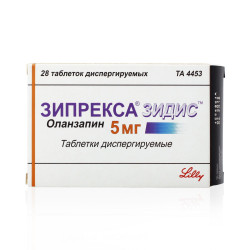 Buy Zyprexa zidis dispersible tablets 5 mg No. 28