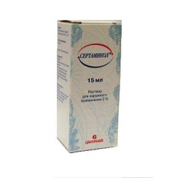 Buy Sertamikol solution for external use of 2% 15 ml