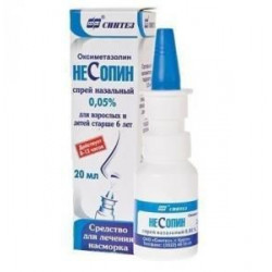 Buy Nesopin nasal spray 0.05% bottle 20ml